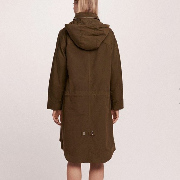rag & bone Voltaire Parka, Small, Green - Picture 4 of 7